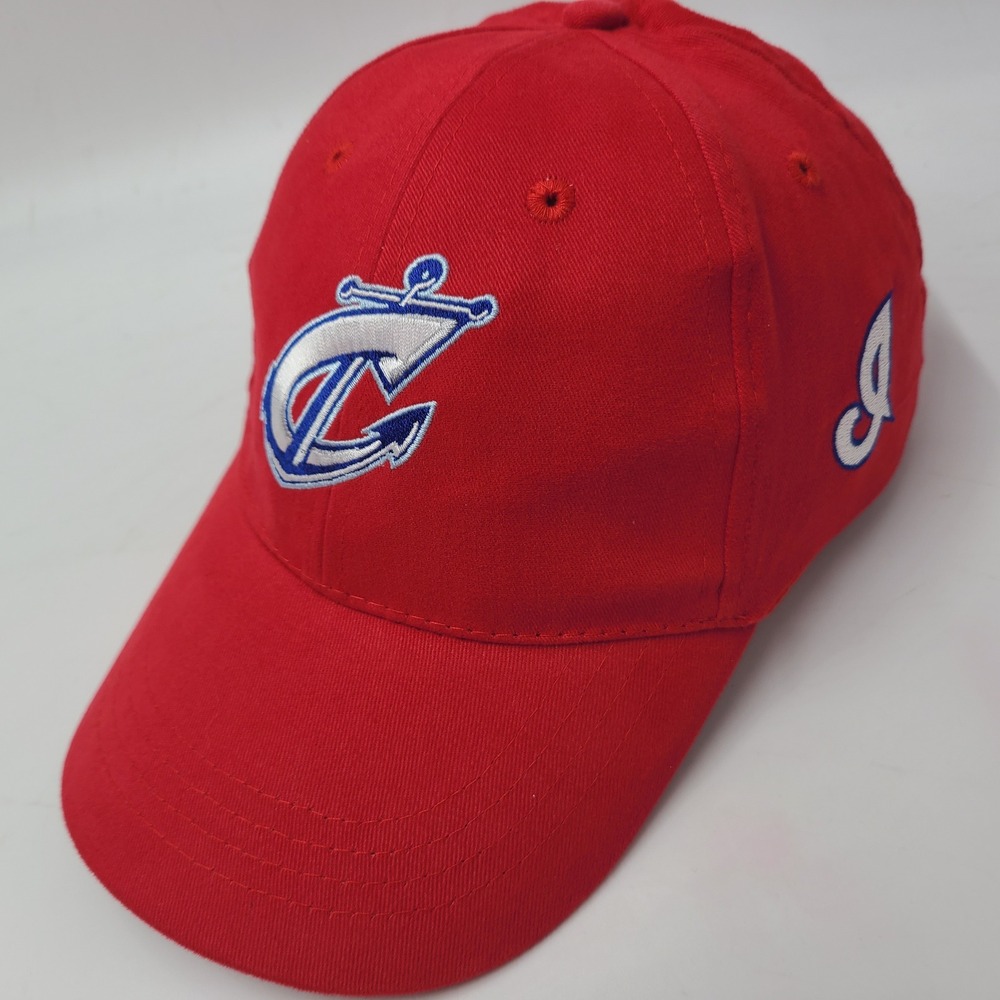Columbus Clippers Hat Adjustable Red MiLB Baseball Cleveland Indians‎ Logo SGA